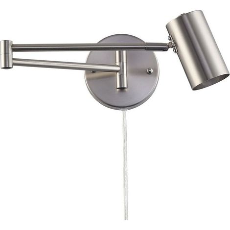 Applique murale extensible "Lisa" avec prise - E27 G45 - Chromé - Applique murale extensible "Lisa" avec prise - E27 G45 - Chromé (1/5)