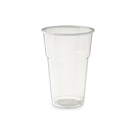 Gobelet jetable transparent en PLA 250 ml - 1250 pièces. - Ecobioshopping