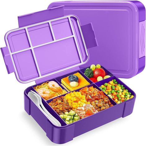 WayEee Brotdose Kinder 1330ml Lunchbox Auslaufsicher für Kindergarten & Schule
