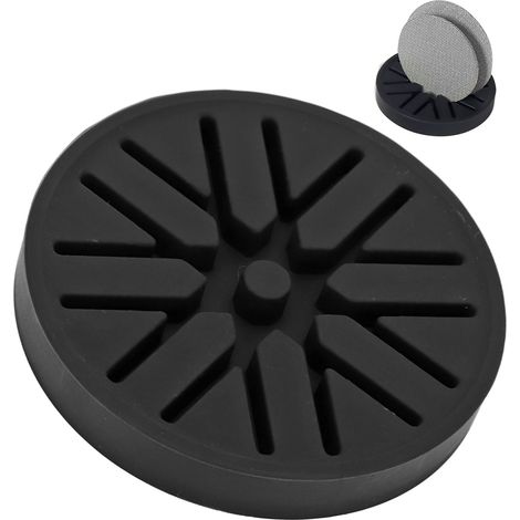 Soporte compacto de silicona para portafiltros: soporte estable para cestas de filtro y discos de café (51 mm, 53 mm, 58 mm). (1/5)