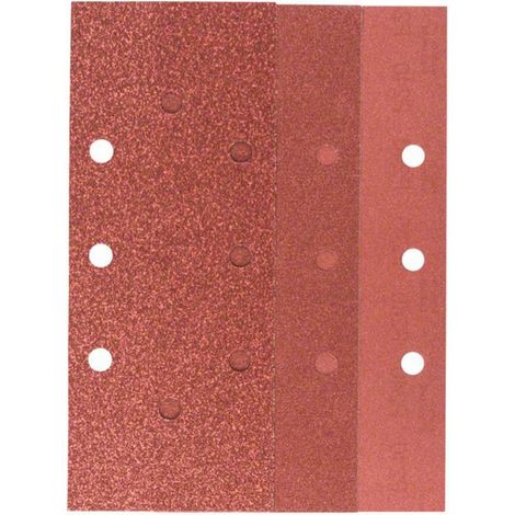 Bosch Schleifblatt-Set für Schwingschleifer 25tlg. 8 Löcher (B+D) 93 x 230 mm 60-240 - 2607019501