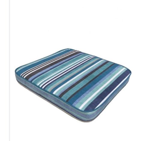 Sandbacks Standard Carver Chair Cushion (Pack of 4) - L45 x W40 x D5 cm - Blue