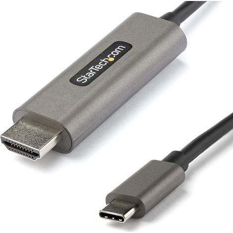 StarTech.com CDP2HDMM3MH cavo e adattatore video HDMI tipo A (Standard) USB tipo-C Nero, Argento (1/4)