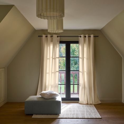 Rideau en Velours fluide et lumineux DALILA (1/4)
