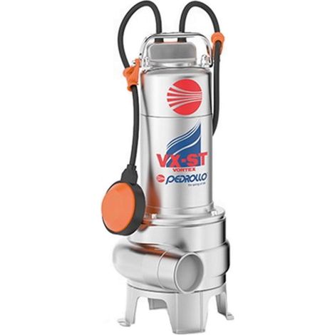 POMPA Sommergibile VORTEX Acque Luride Acciaio 1,5Hp VX m15/35-ST 220V Pedrollo (1/2)