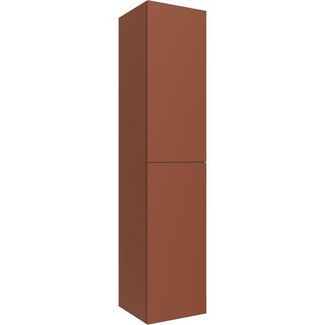 Armoire haute ALLIANCE 1600 2 portes gauche/droite TERRACOTA 350 x 1600 x 349 mm (1/2)