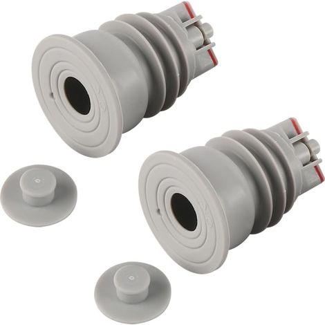 Joint de Tuyau de Vidange de Machine à Laver, Bague d'étanchéité de Tuyau en Silicone, Joint de Tuyau de Vidange Anti-Odeur pour Machine à Laver, Joint de Siphon de Sol, 2 Pièces pour (1/5)