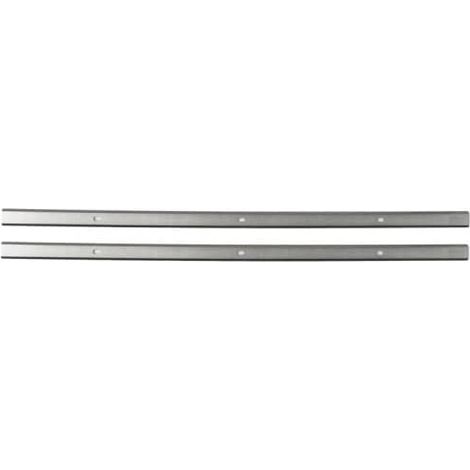 Scheppach - Fer de rabot original - Acier rapide - 333 x 12 x 1,5mm - Lot de 2 fers - Convient parfaitement au Rabot PLM1800
