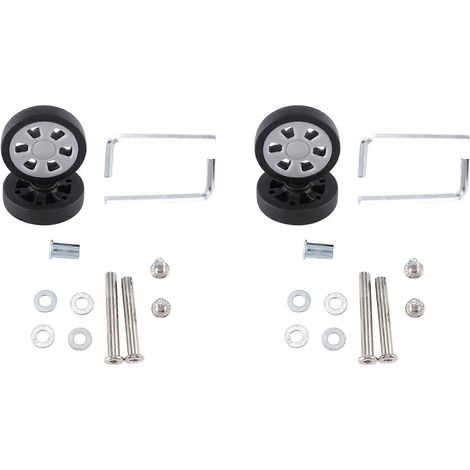 Roue de rechange pour bagages, mesurant 55x12mm / 6mm, pour la réparation et l'entretien des bagages.-AquaForge (1/5)