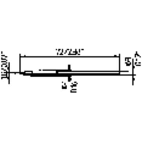 Outil ersa 212 ed lf pointe biseautée 1,8 mm (1/2)