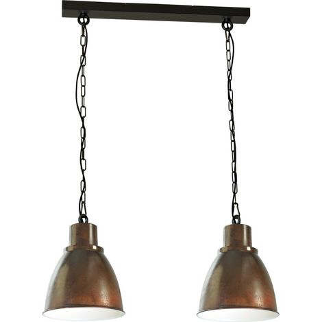 Lampe de salle à manger Industria 2x27 Rural - 2007-25-06-K-70-2 (1/3)