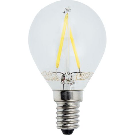 Lampadina G45 LED G45 E14 - FILAMENTO 2W - 200LM - 4500K - GLASS (1/3)
