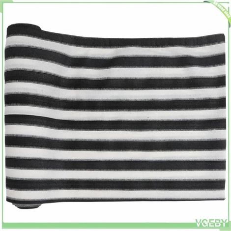 Filet brise-vue - FAFEICY - 4003660 - anthracite et blanc - 1,5 x 25 m - 75 g/m², résistant UV (1/5)