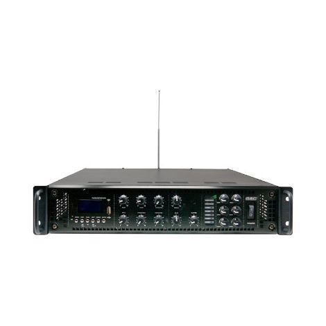 Amplificatore 100V-350W 6 Zone Mp3-Dab-Fm Scan E Bluetooth ( Konelco Gbs Cod. 61611255/D )