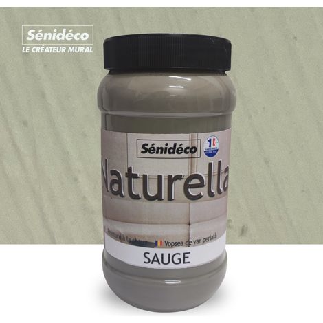 Peinture naturelle à la chaux - Naturella 1L pour 10 m² coloris Sauge