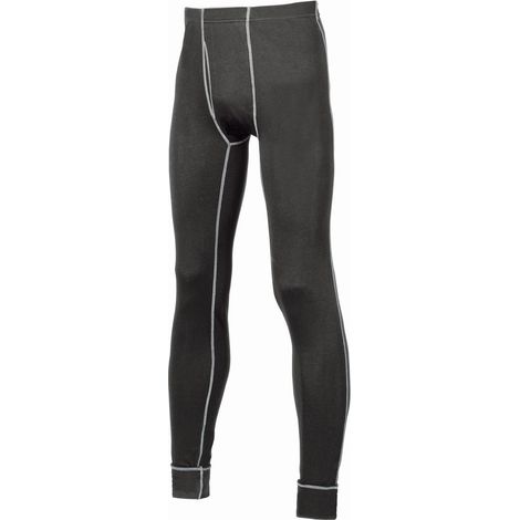 U-Power Edelweiss Calzamaglia Termica Leggins Da Lavoro Apertura Frontale Nero L (1/3)