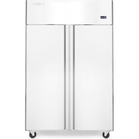 Réfrigérateur avec 2 portes 900 L - 74x120xH196 cm - Hendi (1/3)