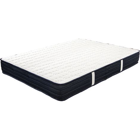 Matelas réversible NORA , 140x200 cm, en mousse mémoire de forme haute adaptabilité et ergonomique, indépendance du couchage, épaisseur 20cm (1/5)