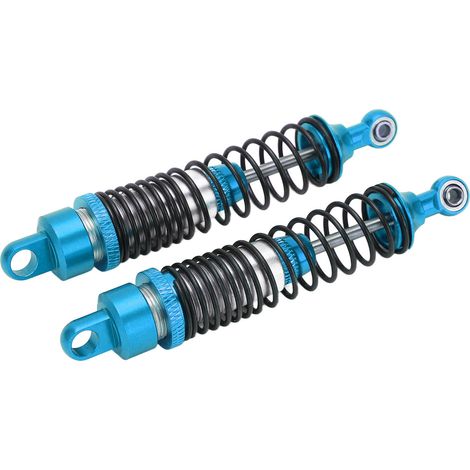Amortisseurs à ressorts métalliques avant et arrière pour voiture RC AXIAL SCX 10 1/10 (bleu) (1/5)