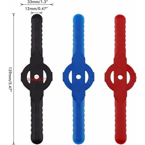 Lame Coupe-Bordure - Plastique - Pour Outil Sans Fil - Noir - 10 Pièces (1/5)