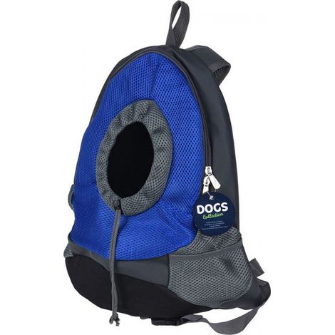 Hundetragetasche - Hunderucksack - Blau (1/2)