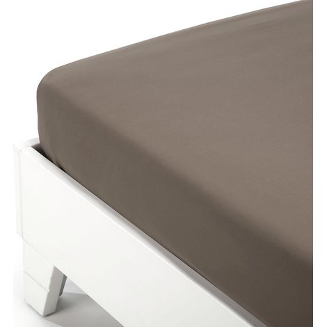 Drap Housse Coton – Drap Doux, Respirant et Durable, Lavable, disponible en 90x200, 130x200 et 180x200 cm - Linge de Lit (1/2)