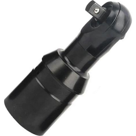 Tête de clé à cliquet robuste à entraînement carré de 3/8 pouce pour outils électriques sans fil, adaptée à un usage industriel (1/4)