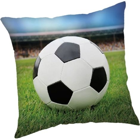 Taie d'oreiller 45x45 cm pour les fans de football