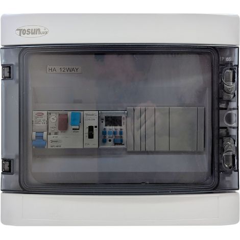Cuadro Eléctrico para Piscina  IP65 de Alta Resistencia Ideal para Intemperie  Contactor para Motor y Guardamotor de 1CV