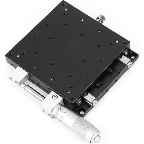 Plateforme de réglage d'essieu LX100-L, micromètre optique, platines linéaires manuelles, table coulissante pour le réglage des roulements (1/5)