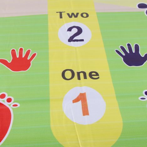 Tapis de jeu imperméable pour enfants, couverture de jeu en tissu pour enfants, tapis de jeu double pour la maison, 2,8 x 1,2 mètres / 9,19 x 3,94 pieds (1/5)