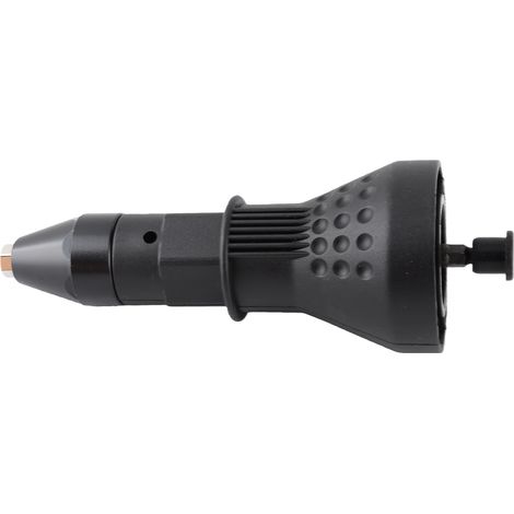 Adaptateur de perceuse pour riveteuse électrique, outil électrique pour rivetage d'écrous, noir (1/5)