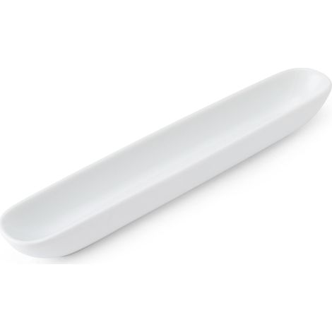 Mikasa Chalk Fuente de porcelanA, 31 x 5 cm, para servir aceitunas, en caja
