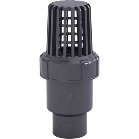 Clapet pied clapet anti retour a boule aspiration 32 mm clapet crepine anti retour antiretour pvc piscine pompe (Diamètre Intérieur 32mm) (1/4)