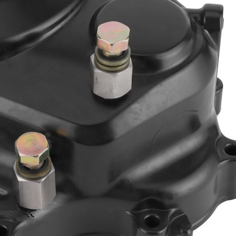 Modifizierter Ölkühler für HONDA CBF150 Motorrad (einschließlich rechter Kupplungsabdeckung) (Standard schwarz mit Gitter) (Übergewicht) (1/5)
