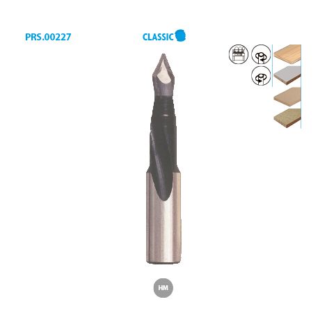 MECHE A PERCER HM D5- 10X30 LT70 DROITE - 227.705.00 - LEMAN (1/2)