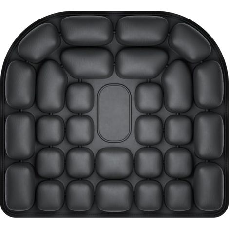Coussin de siège gonflable pour les escarres, cellules d'air 3D ergonomiques, coussin de siège pour soulager le coccyx, confortable et respirant, pour chaise de bureau, siège auto, fauteuil roulant (4