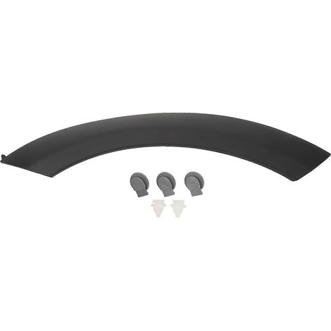 Enjoliveur de passage de roue avant gauche, résistant aux rayures, style sportif, compatible avec R50 R53 R52 (référence 51131505867). (1/4)