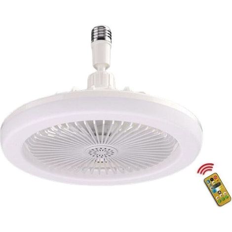 Ventilateur de plafond LED 22,5 x 11,5 cm avec télécommande – idéal pour chambre, silencieux et moderne (1/4)