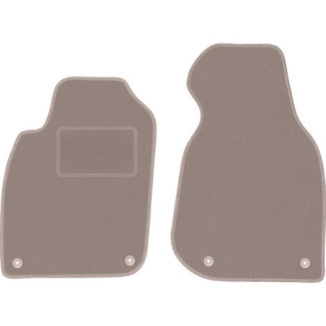 Tapis avant beiges pour : Audi A6 C5 FL berline, break, avant (2001-2004) (1/5)