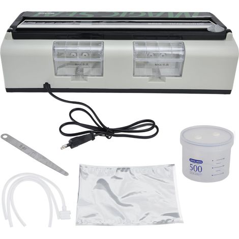 Machine à sceller sous vide 500ml 8mm largeur, scelleuse alimentaire 250W pour cuisine maison restaurant, UE 220V (1/5)