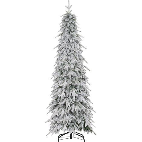 Künstlicher Weihnachtsbaum 180 cm, 600 Zweige, Schneeeffekt, Automatiköffnung (1/5)