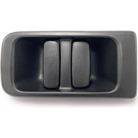 Lauwexe – Poignée extérieure pour porte coulissante noire – Compatible Nissan Interstar, Opel Movano, Renault Master II – Référence OE 7700352420 (1/5)
