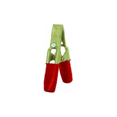 Pince laiton rouge 250a mors plat (1/2)