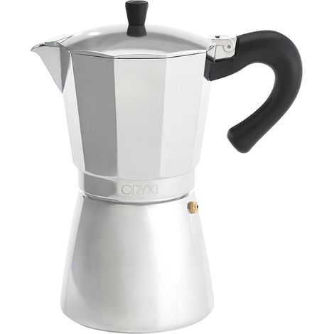Aluminium-Induktionskaffeemaschine 12 Tassen (600 ml.)