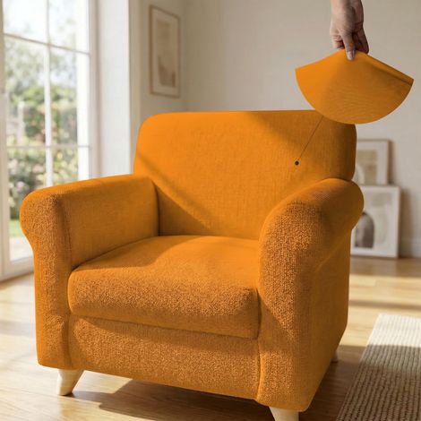 Housse de Fauteuil Extensible, sans Repassage (1/5)