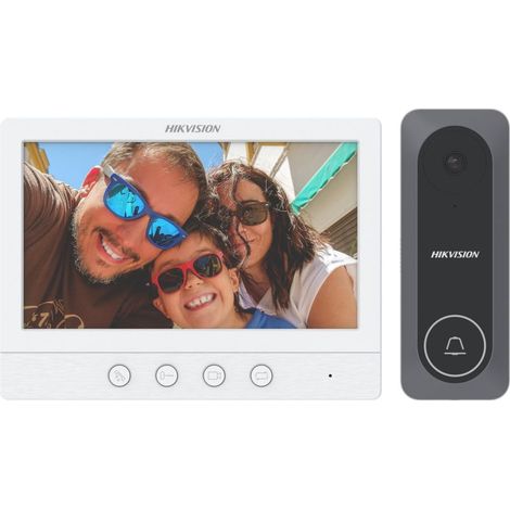 Interphone Hikvision tvi-vis-04 écran 7 pouces filaire (1/3)