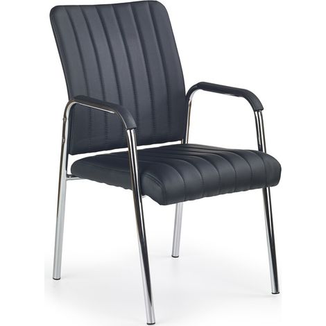 Silla Houston 248 , 92x53x58cm, Cuero ecológico, Metálico (1/2)