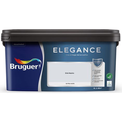 PEINTURE PLASTIQUE ELEGANCE GRIS NEUTRE MAT