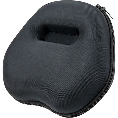 Étui de transport pour casque Sony WH-CH720N/WH-CH520, étui de protection en EVA pour ranger le casque WH-CH720N/WH-CH520 et ses accessoires, poche en filet (noir)
